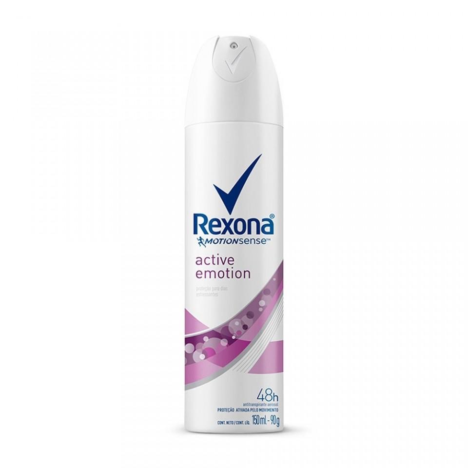 imagem de Desodorante Rexona Aero Fem 90G/150Ml Active Emo