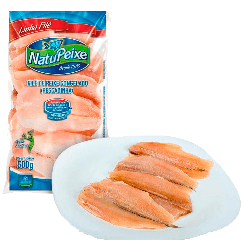 imagem de Peixe Natupeixe File Pescadinha 500G