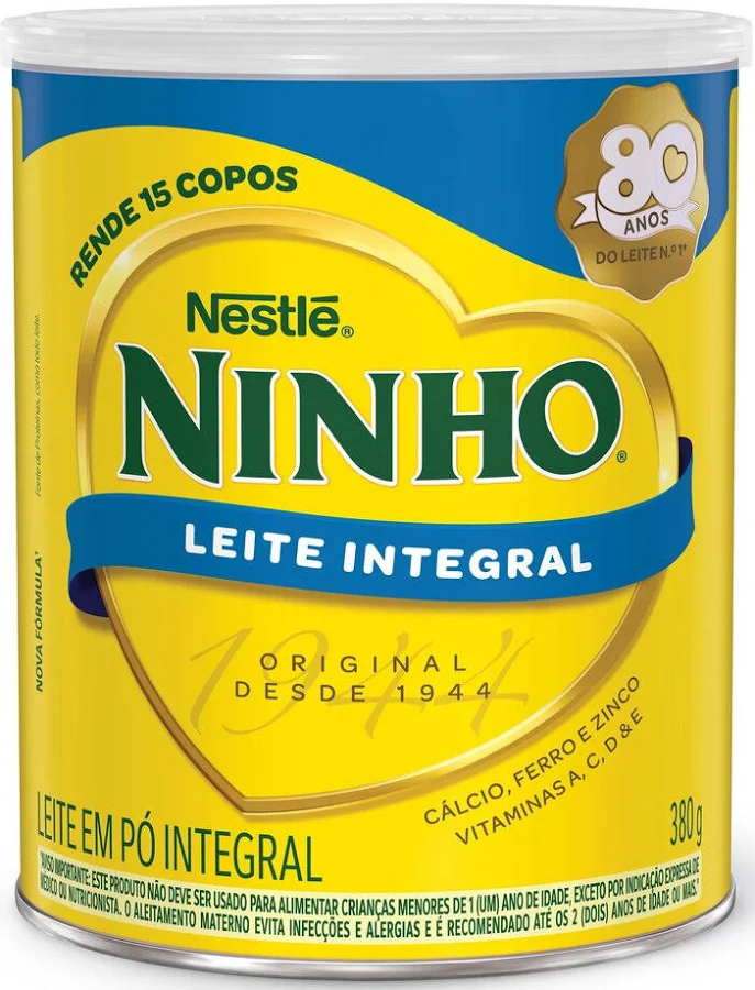 imagem de Leite Em Po Ninho Integral 380G