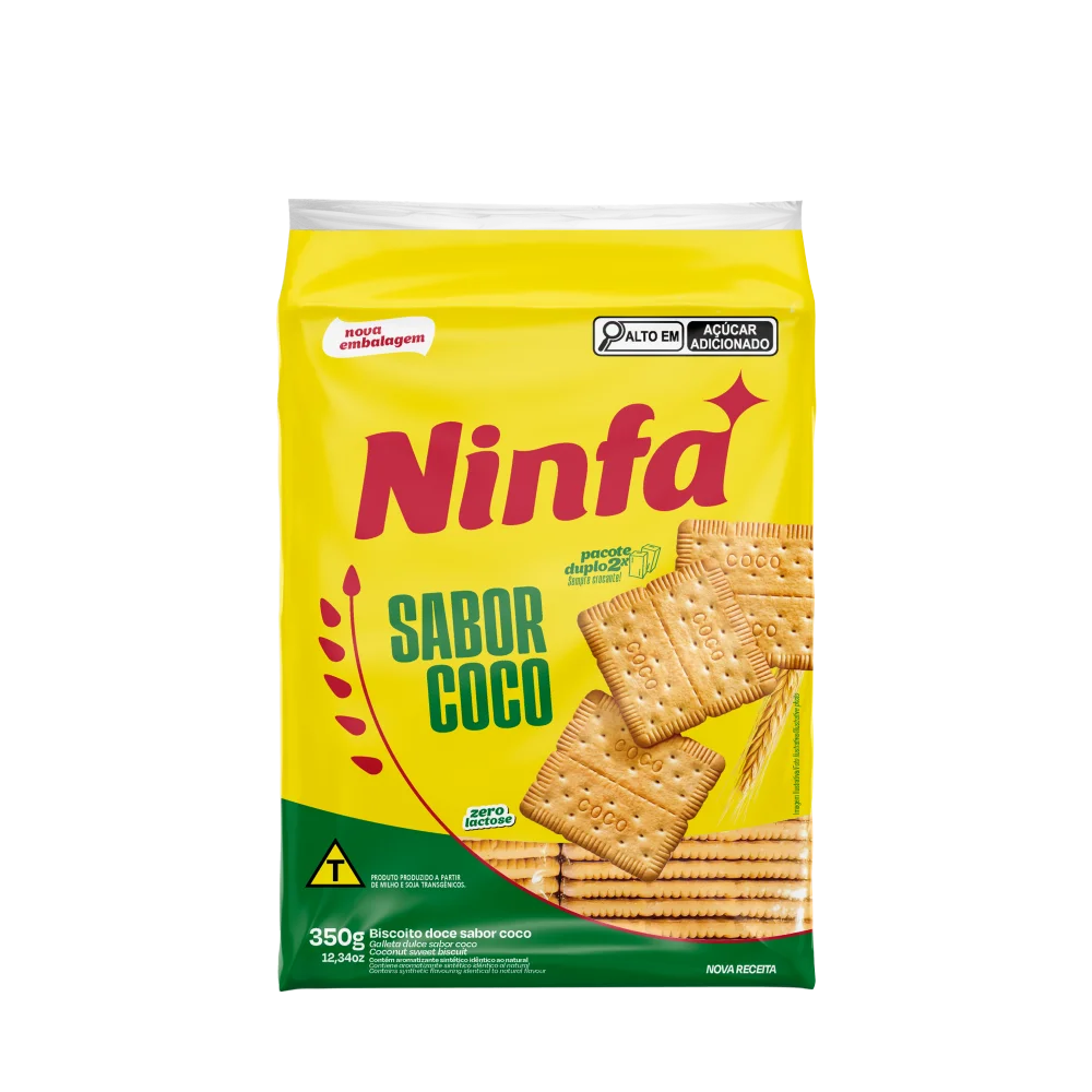 imagem de Bisc Ninfa Coco 350G