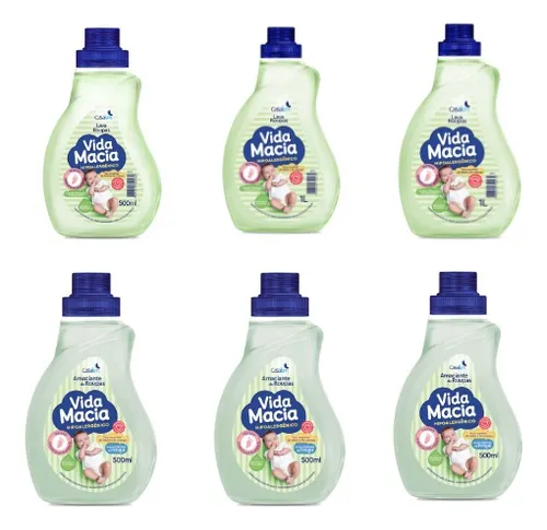 imagem de Lava Roupas Vida Macia Erva Doce 500Ml
