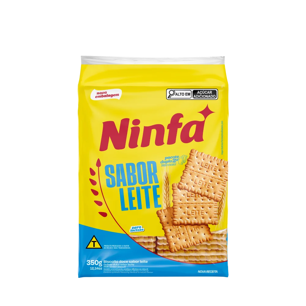 imagem de Bisc Ninfa Leite 350G