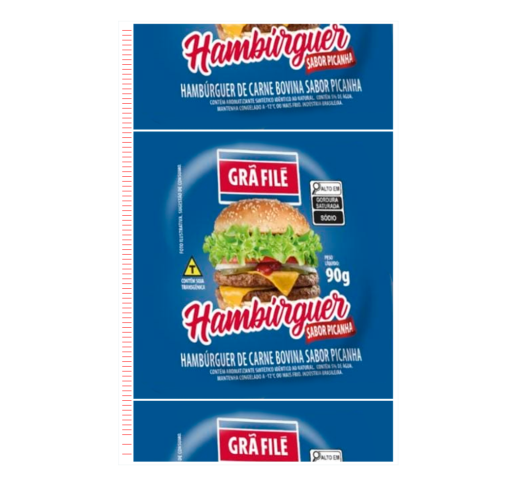 imagem de Hamburguer Gra File Sabor Picanha 90G