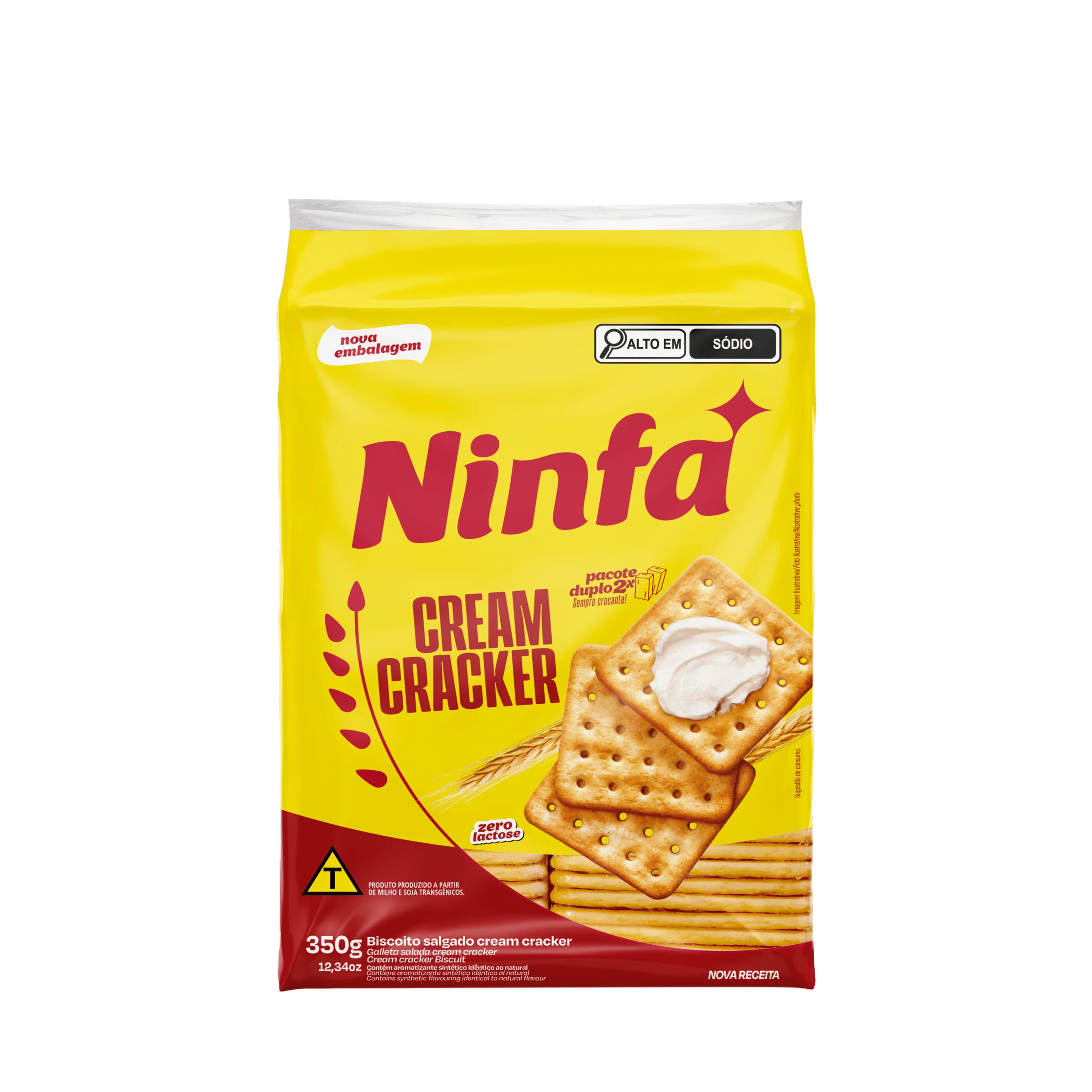 imagem de Biscoito Ninfa Cream Cracker 350G