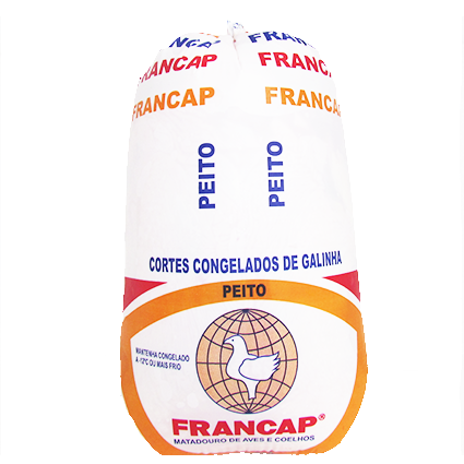 imagem de Carne Frango Francap Peito Congelado Kg
