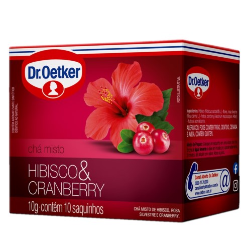 imagem de Cha Dr Oetker Hibisco/Chanberry 10G Com 10