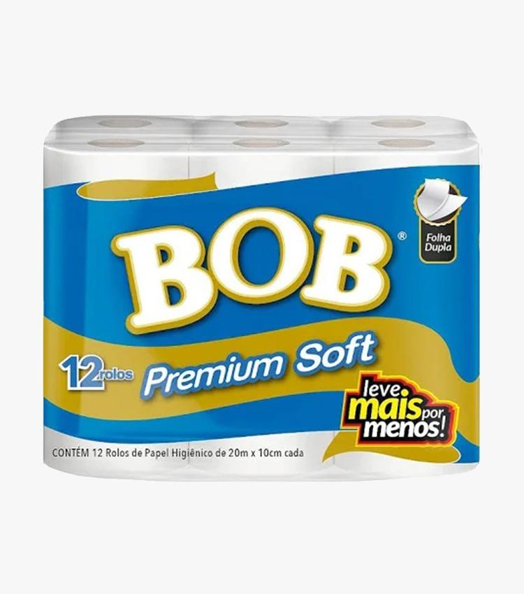 imagem de Papel Higienico Bob Premium Neutro 12 20M F.D