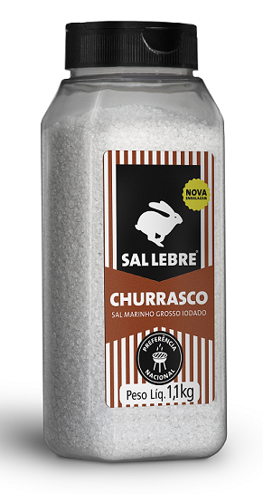 imagem de Sal LEBRE Parrilla Gran Churrasco Iodado 1,1Kg