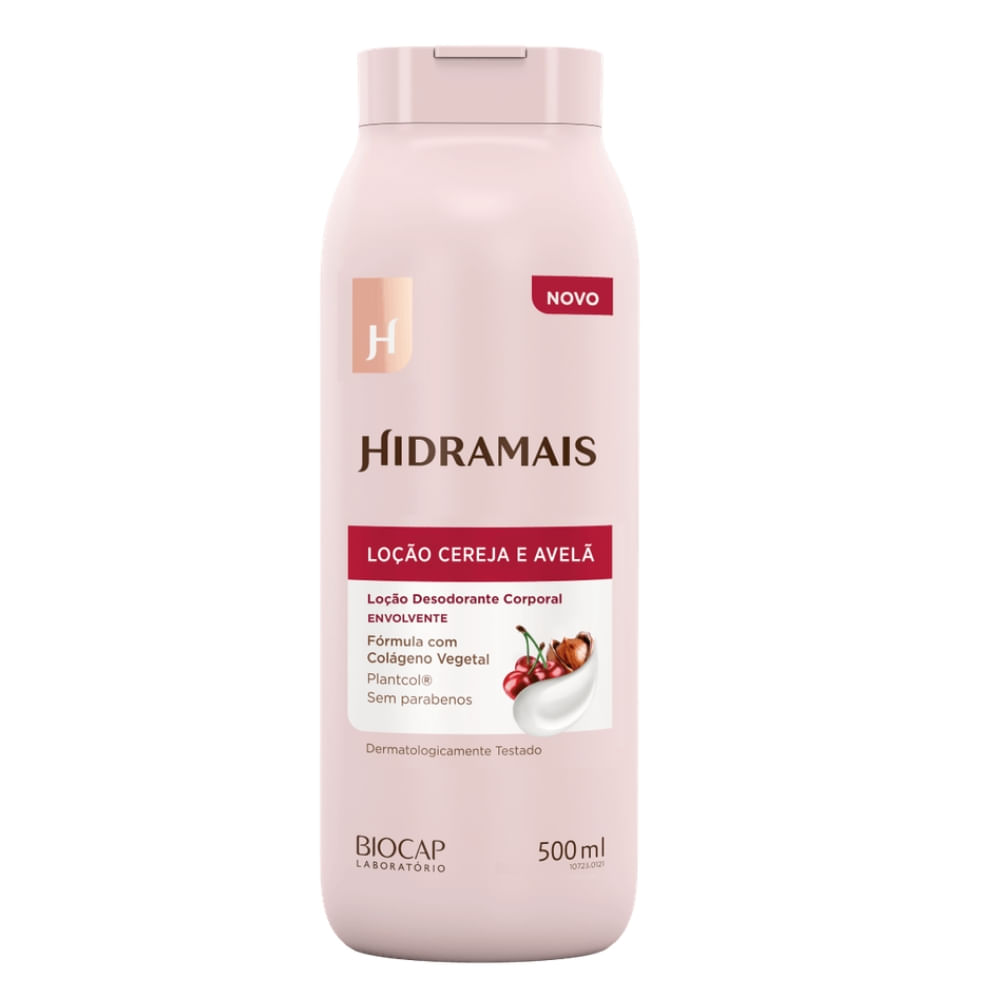 imagem de Locao Hidratante Hidramais Cereja/Avela 500Ml