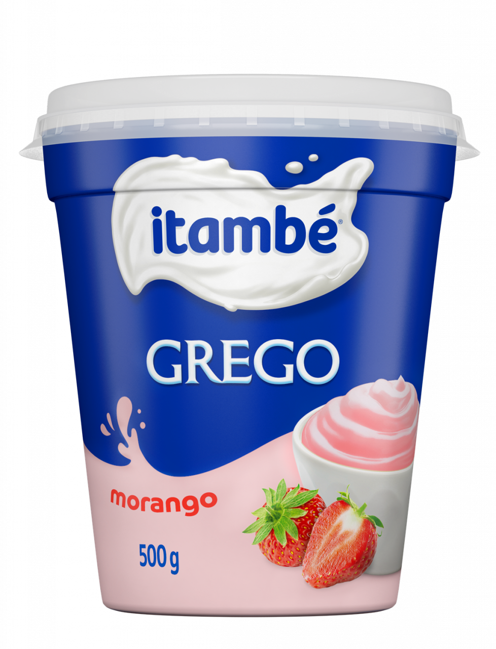 imagem de Iorgute Itambe Grego Morango Pote 450G