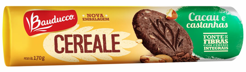 imagem de Biscoito Bauducco Cereale Cacau/Cast 170G