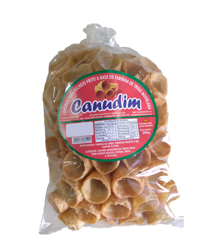 imagem de Canudo Canudim Para  Recheio 200G