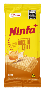 imagem de Wafe Ninfa Doce De Leite 84G