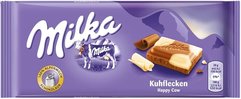 imagem de Chocolate Milka Happy Cows 90G
