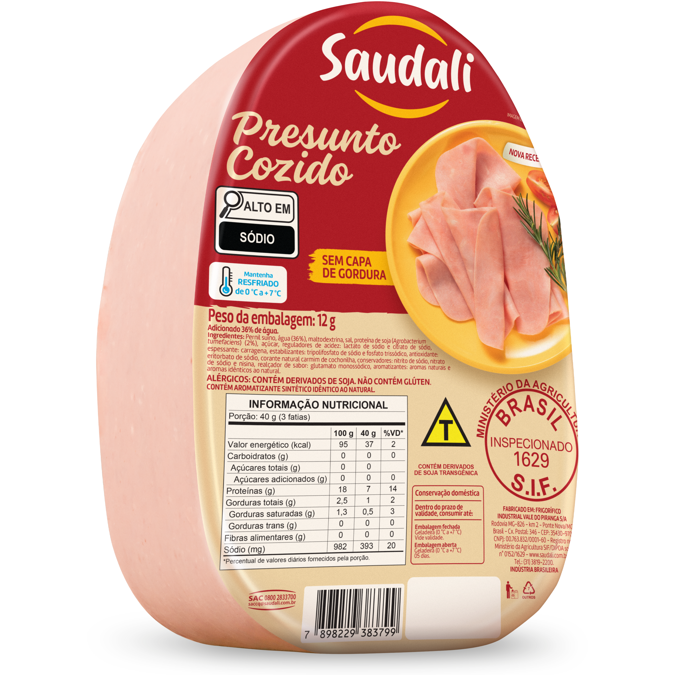 imagem de Presunto Saudali Cozido Kg