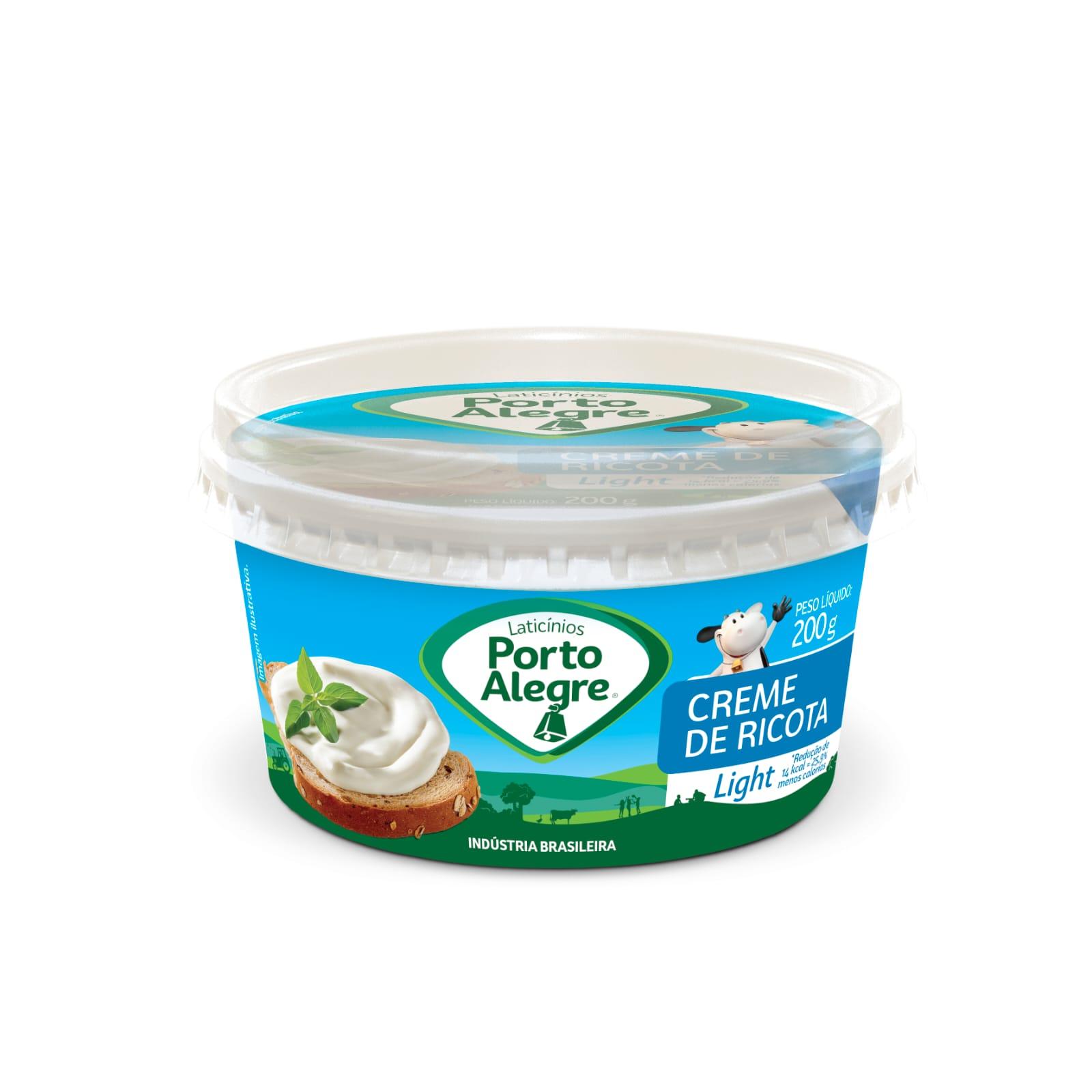 imagem de Creme Ricota Porto Alegre Light 200G