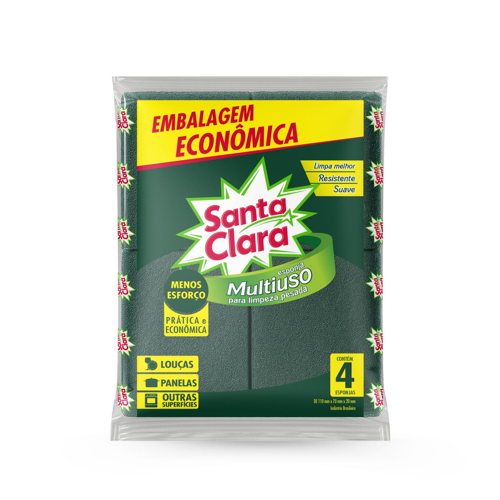 imagem de Esponja Santa Clara Embalagem Economica