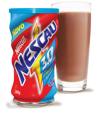 imagem de Achocolatado Nestle Nescau Po Menos Acucar 350G