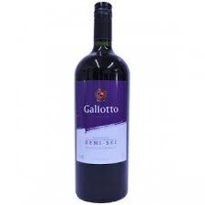 imagem de Vinho Galiotto Tto Demi Seco 1L