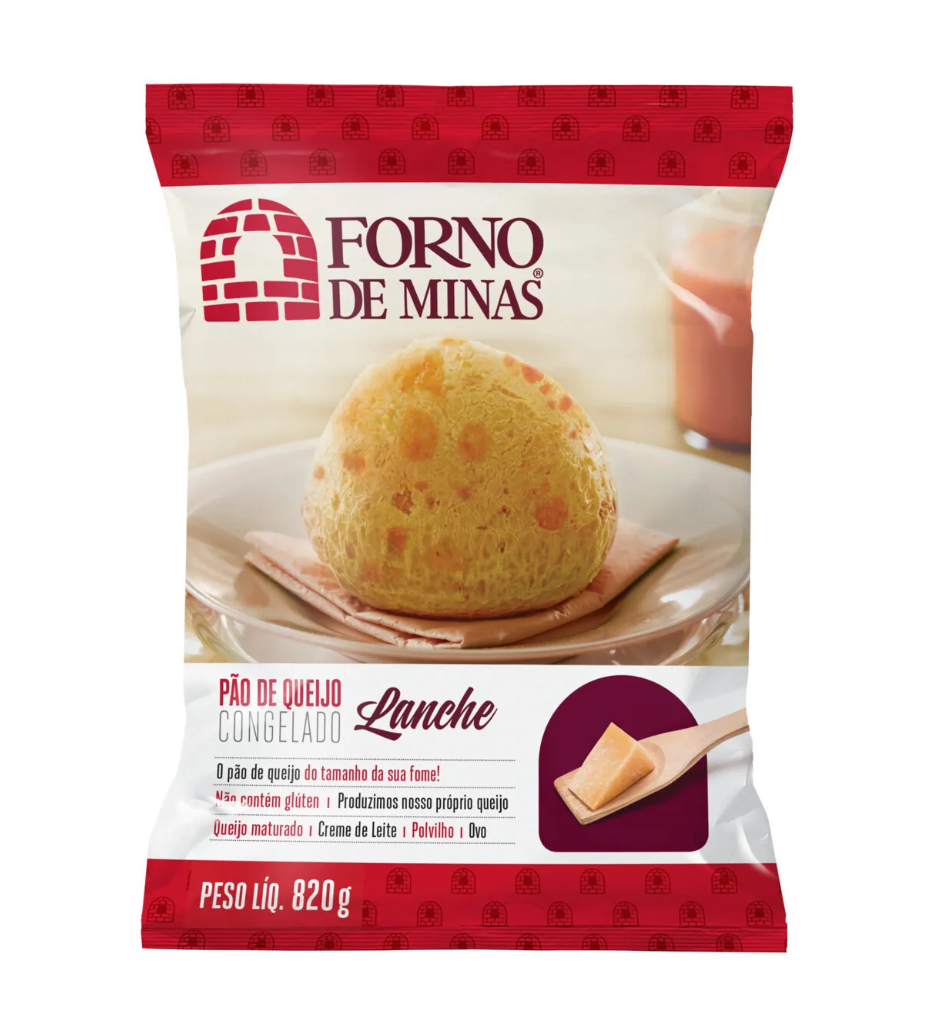 imagem de PAO QJO FORNO DE MINAS LANCHE 820G
