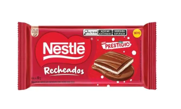 imagem de Chocolate Nestle Tablete Biscoito Prestigio 90G