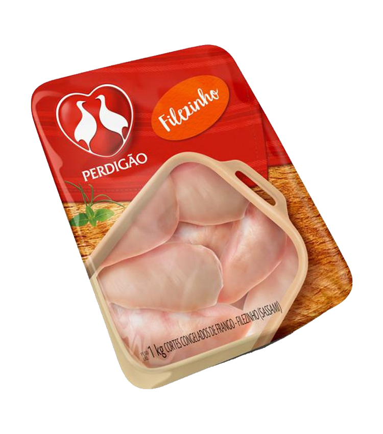 imagem de Carne Frango Perdigao Filez Peito Bandeija 1Kg