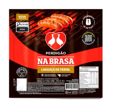 imagem de Linguica Perdigao Nabrasa Pernil 700G