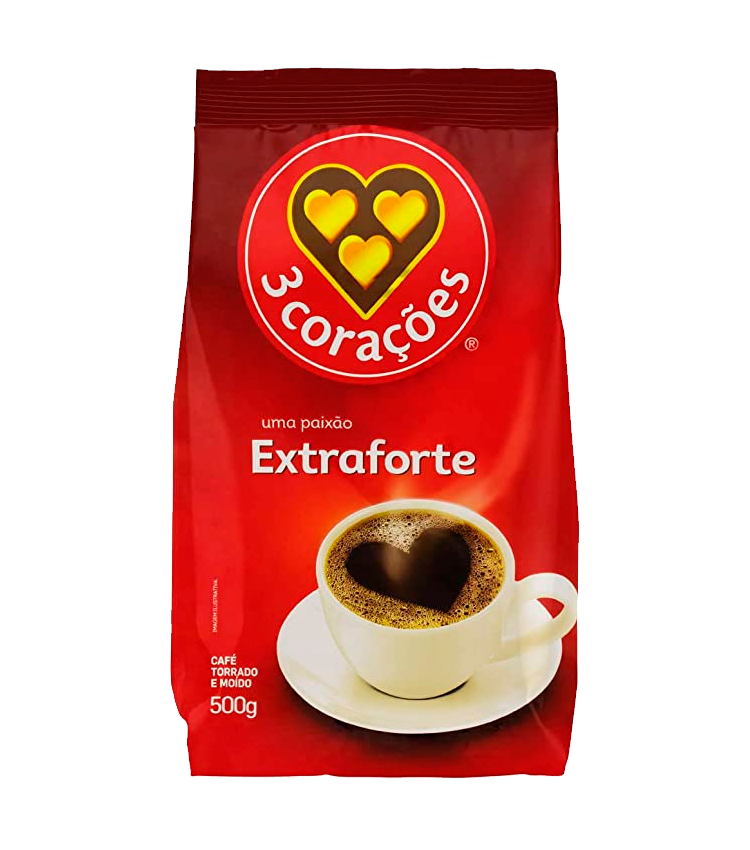 imagem de Cafe 3 Coracoes Extra Fort Stand Pack 500G