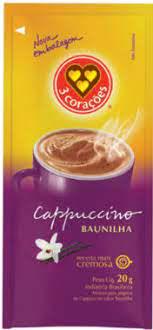 imagem de CAFE 3 CORACOES CAPU BAUNILHA SH 20G