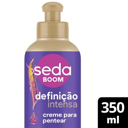 imagem de Creme Capilar De Pentear Seda Boom Definicao Inteiro 350Ml
