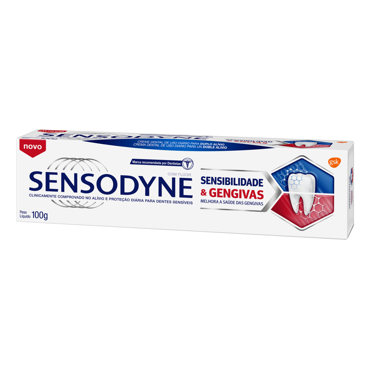 imagem de Creme Dental Sensodyne 100G Sens E Gengivas
