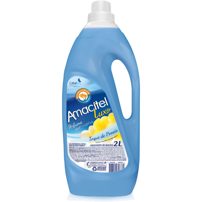 imagem de Amaciante Amacianteitel Luxo 2L Toque Poesia Azul