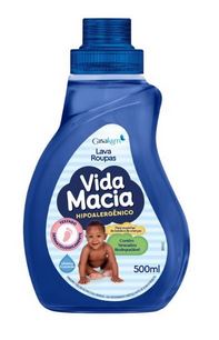 imagem de Lava Roupas Vida Macia Lavanda 500Ml