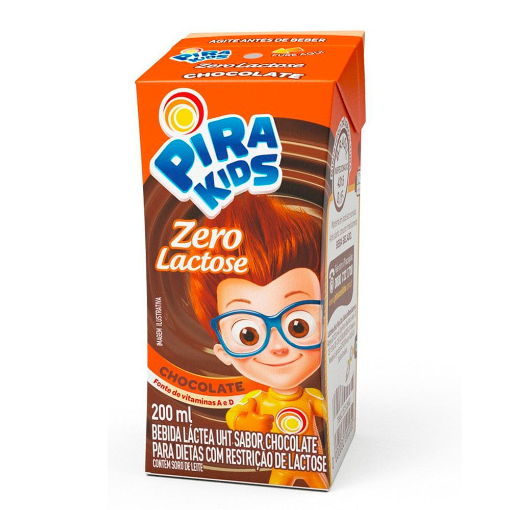 imagem de Bebida Lactea Piracanj Zero Chocolate 200Ml