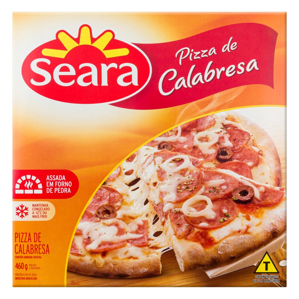 imagem de Pizza Seara Calabresa 460G