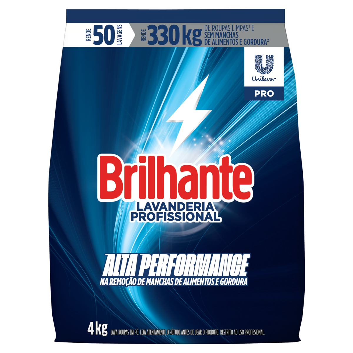 imagem de Sabao Em Po Brilhante Alta Performance Sache 4Kg