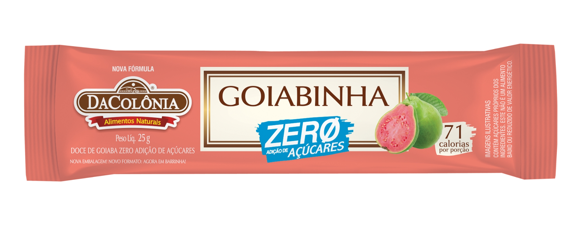 imagem de Doce De Goiabada Dacolonia Zero 25G