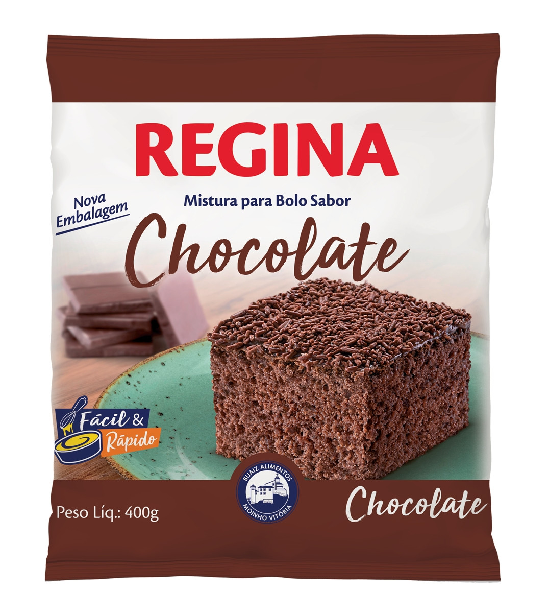 imagem de Mistura Para Bolo Regina Chocolate 400G