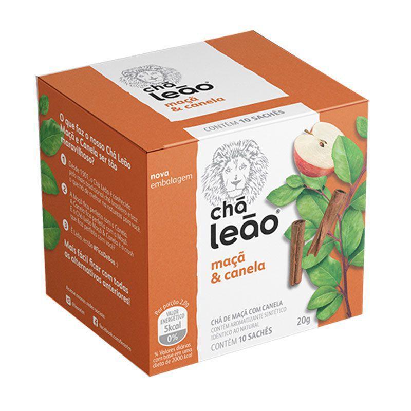 imagem de Cha Leao Fuze Maca/Canela Com 10