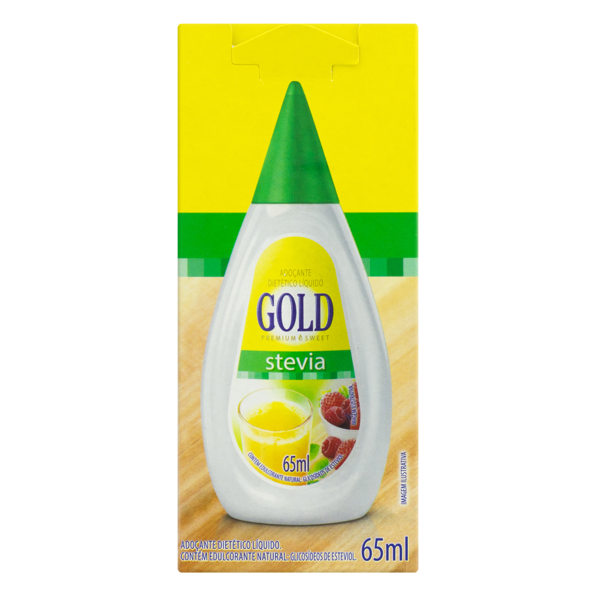 imagem de Adocante Gold 100% stevia 65Ml