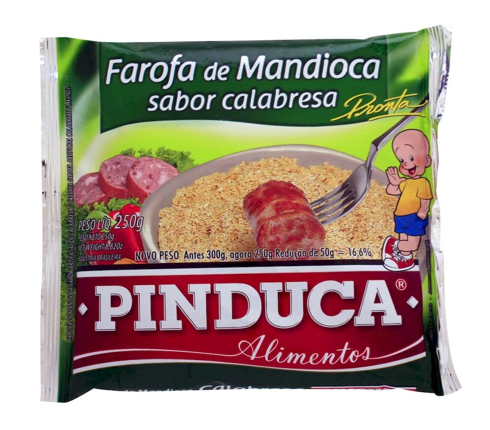 imagem de Farofa Mandioca Pinduca Calabresa 250G