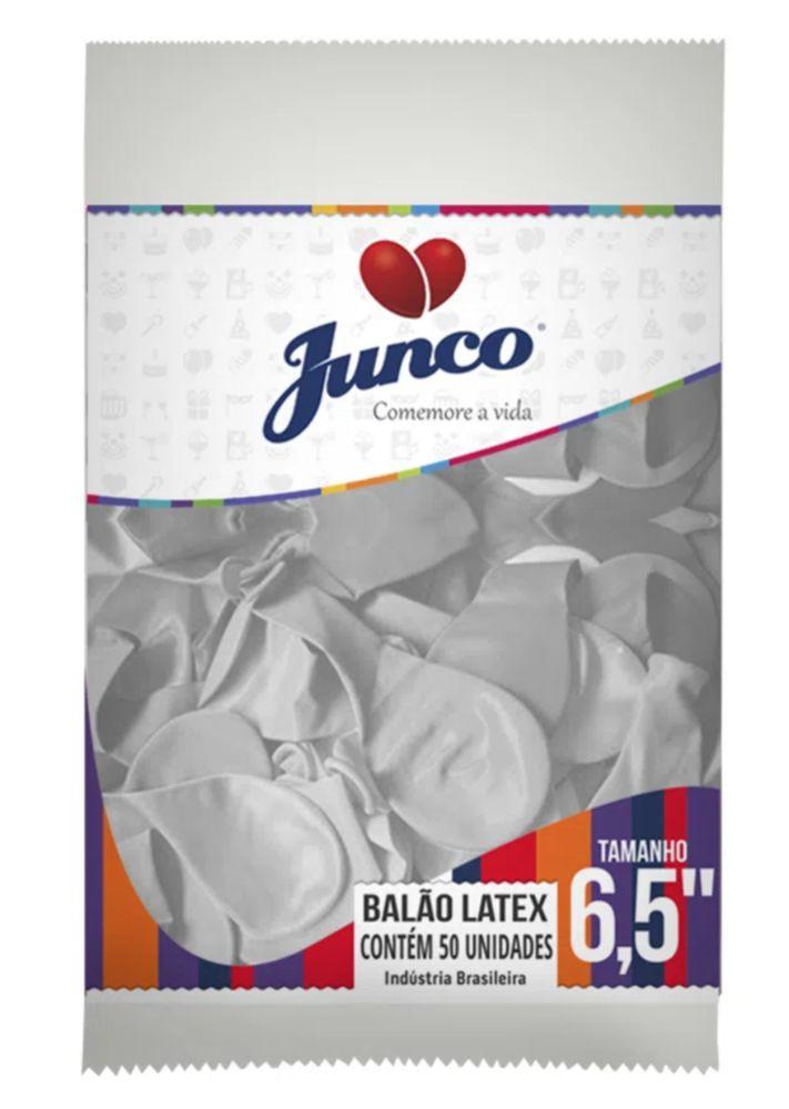 imagem de BALAO JUNCO LATEX LISO N.65 BCO C/50