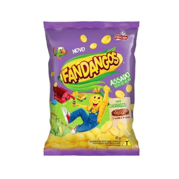 imagem de Salgadinho Elma Chips Fandangos Churrasco 35G