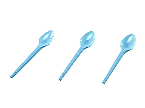 imagem de Colher Plast Regina Sobr Azul Com 25