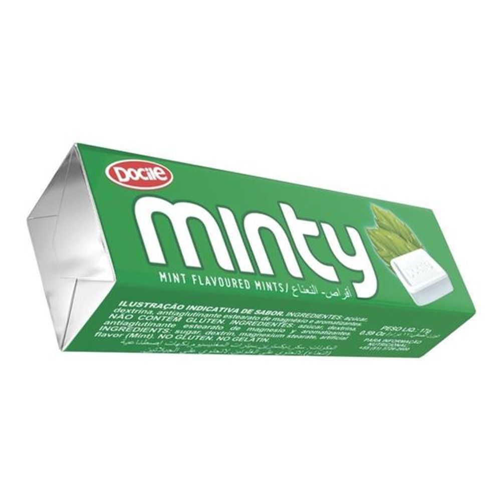 imagem de Pastilha Docile Mine Minty Hortela 17G