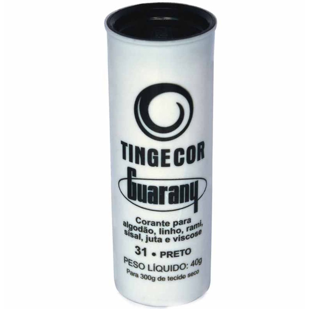 imagem de Tintol Guarany 40G Numero 31 Preto
