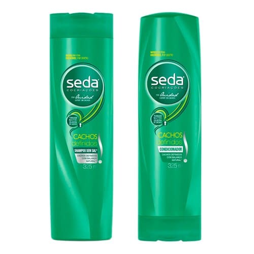 imagem de Kit Seda Shampoo+Condicionador 300Ml/190Ml Cachos Definidos