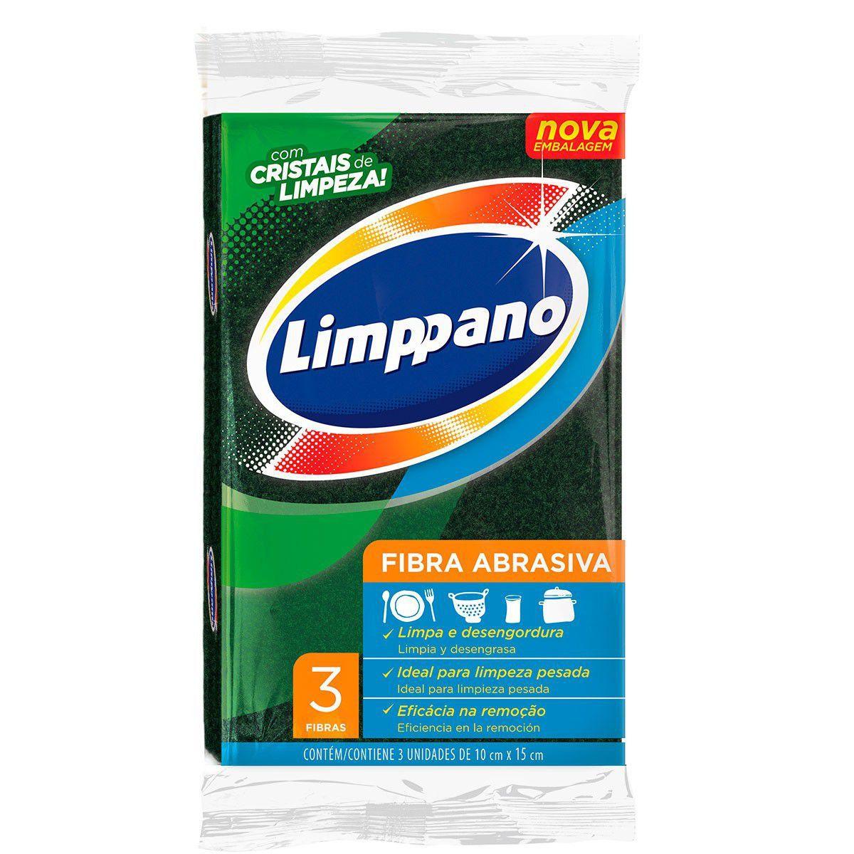 imagem de Fibra Abrasiva Limppano Multiuso Com 3