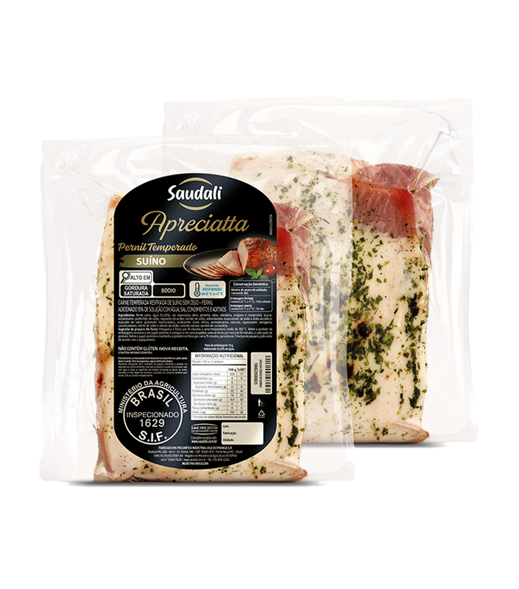 imagem de Carne Sui Saudali Pernil Temperado Apreciatta Resf Kg