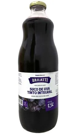 imagem de Suco Vailatti De Uva Tto Integ Vidro 1,5L